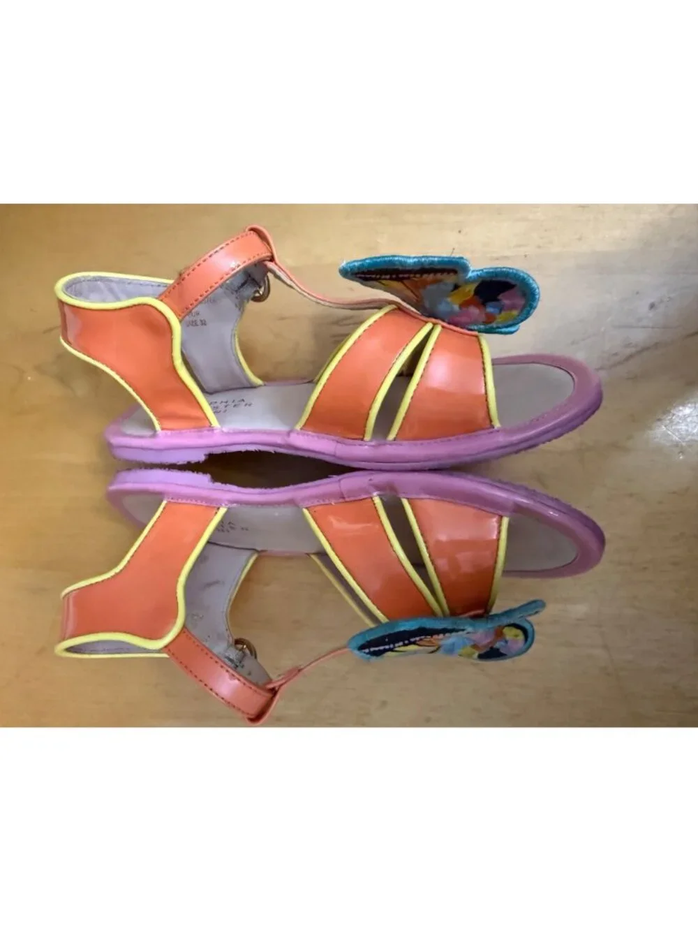 Sophia Webster Mini Celeste Butterfly Sandals Girls 11 Toddler